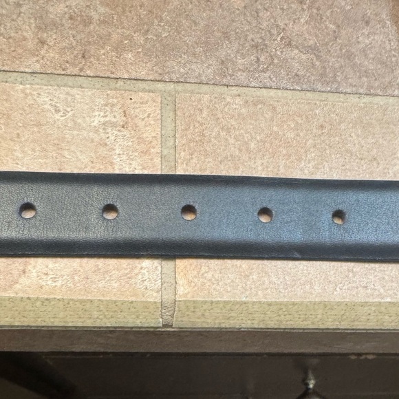 LEJON Italian Calfskin Size XL Women’s Black Leather Gold Buckle Made in USA EUC - Picture 13 of 14